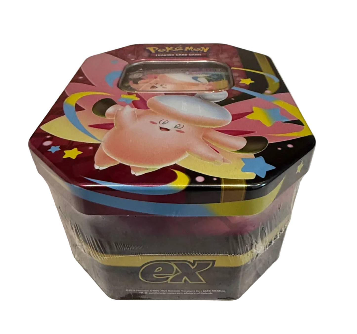 Pokémon TCG Mega Moonlit Tin (Mega Clefable ex)