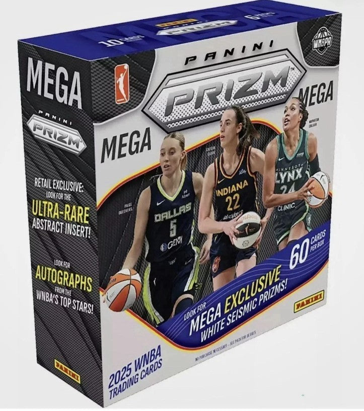2025 Panini Prizm WNBA Basketball Mega Box