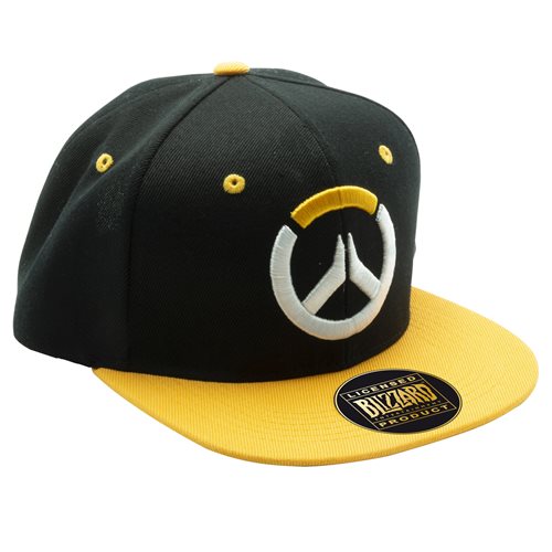 Overwatch Orange Logo Snapback Cap