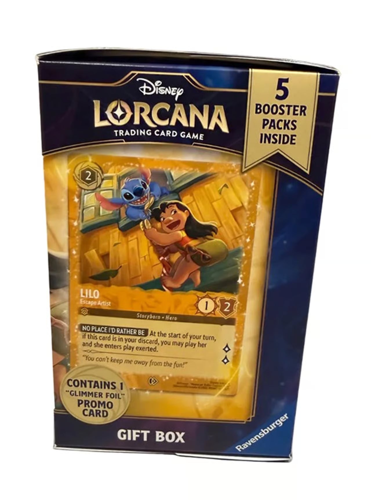 Disney Lorcana Set 7 Lilo Gift Set Box