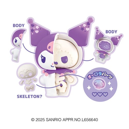 Sanrio Kuromi & My Melody Kaitai Fantasy Puzzle Blind Box Case of 4