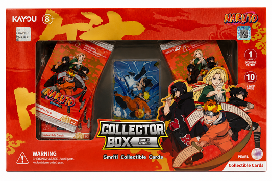 Naruto Smriti Earth Scroll 002A Collector Box 10 Packs US Exclusive PR Card