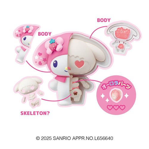 Sanrio Kuromi & My Melody Kaitai Fantasy Puzzle Blind Box Case of 4