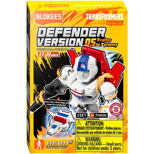 Transformers Defender Version 05 Traitor to Tyranny Blokees Display 12
