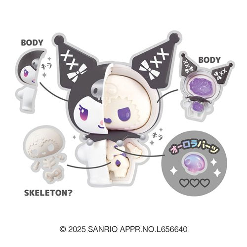 Sanrio Kuromi & My Melody Kaitai Fantasy Puzzle Blind Box Case of 4