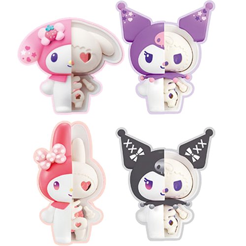 Sanrio Kuromi & My Melody Kaitai Fantasy Puzzle Blind Box Case of 4