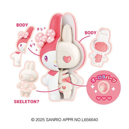 Sanrio Kuromi & My Melody Kaitai Fantasy Puzzle Blind Box Case of 4