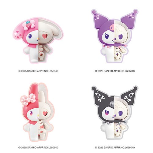 Sanrio Kuromi & My Melody Kaitai Fantasy Puzzle Blind Box Case of 4