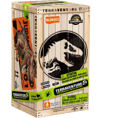 Jurassic World Terraventure Surprise Wave 1 Blind Box Model Kit Display of 12