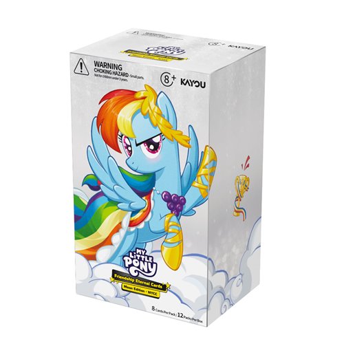 My Little Pony Friendship Eternal Moon Edition NYCC Trading Card Display of 12 Pack