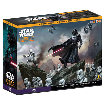Star Wars Legion Galactic Empire Starter Set Darth Vader Miniatures Game