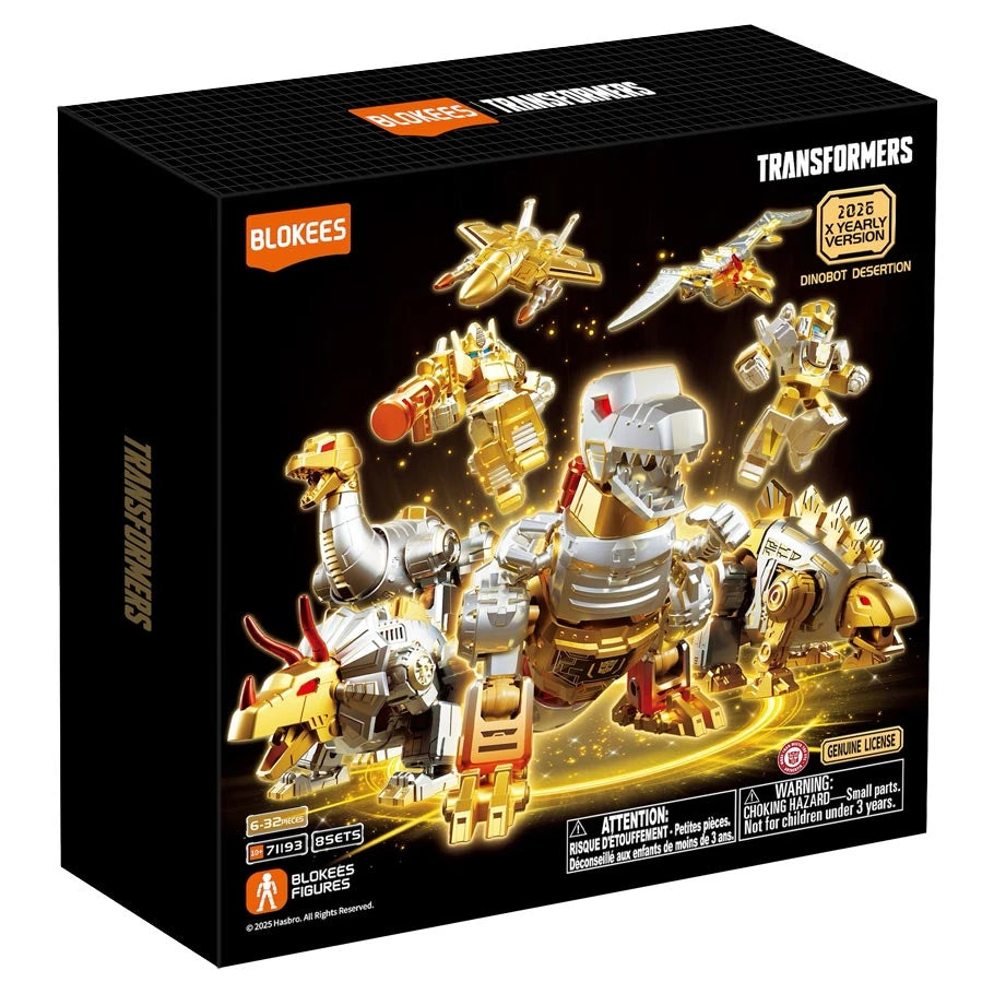Transformers Limited Edition Gold Series 3 Dinobot Desertion