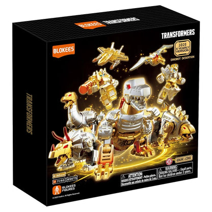 Transformers Limited Edition Gold Series 3 Dinobot Desertion