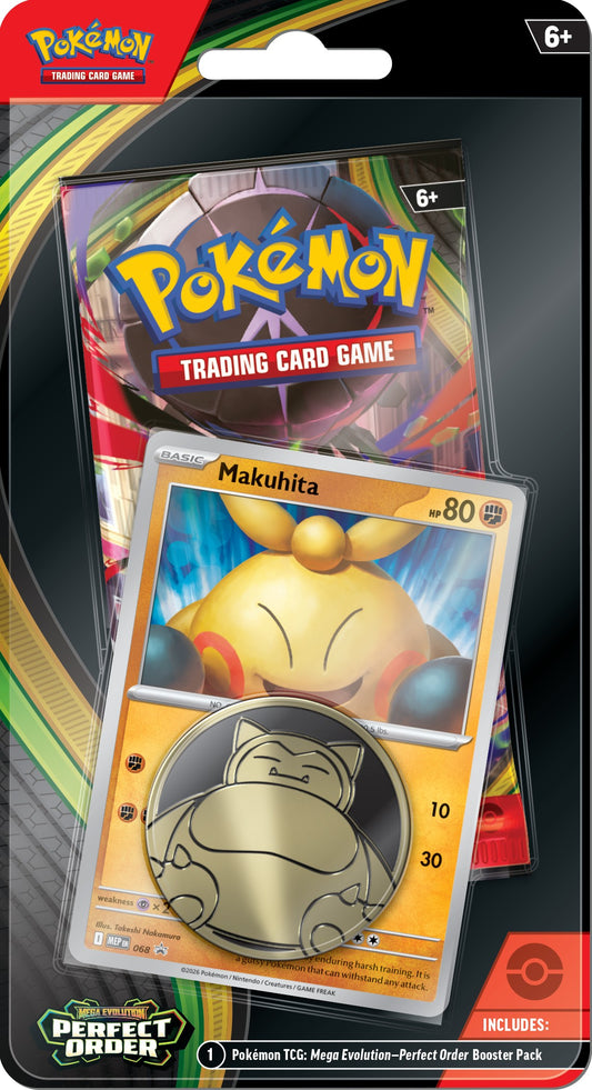 Pokémon TCG Mega Evolution Perfect Order Checklane Blister