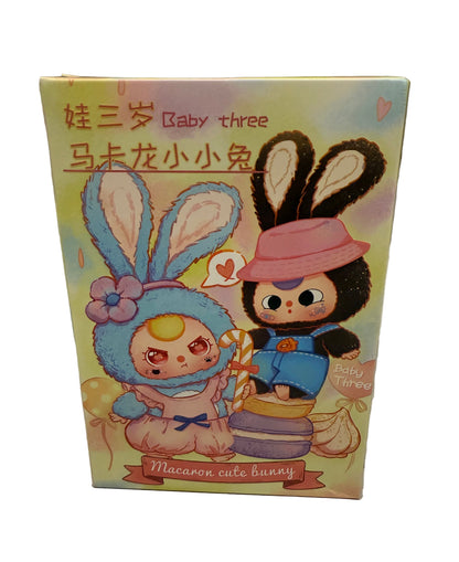 Baby Three Macaron Rabbit Plush Blind Box