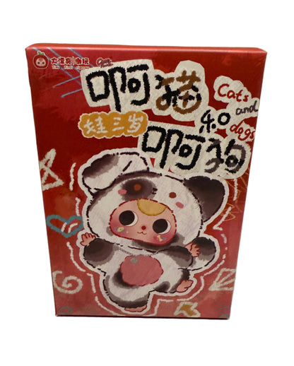 Baby Three Cats and Dogs Plush Blind Box