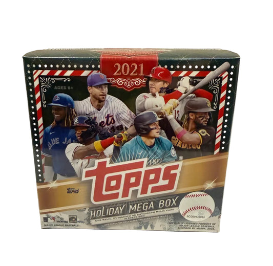 2021 Topps Holiday MLB Baseball Mega Box