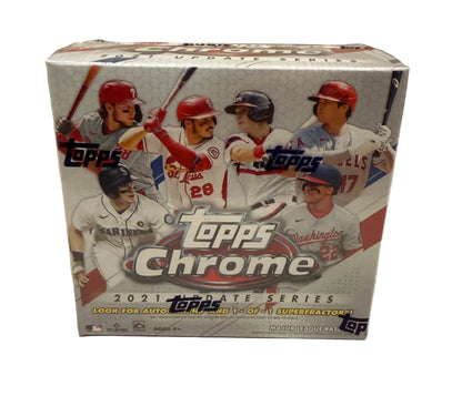 2021 Topps Chrome Update Mega Baseball
