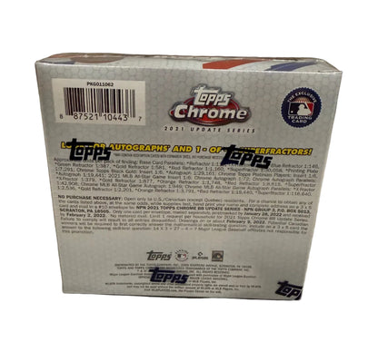 2021 Topps Chrome Update Mega Baseball