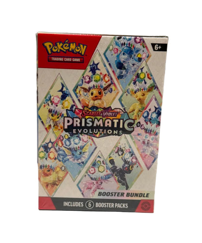 Pokémon TCG Scarlet & Violet Prismatic Evolutions Booster Bundle