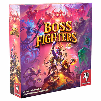 Boss Fighters QR Cooperative Fantasy Campaign Board Game