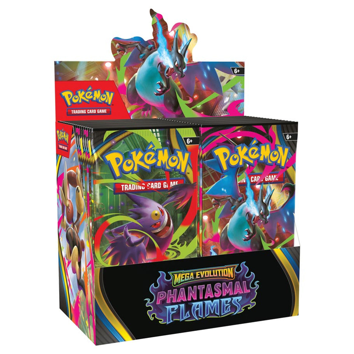 Pokémon TCG Mega Evolution 2 Phantasmal Flames Booster Display