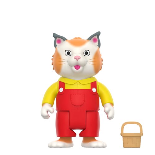 Richard Scarry Huckle Cat (Overalls) 3 3/4-Inch ReAction Figure