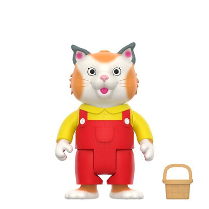 Richard Scarry Huckle Cat (Overalls) 3 3/4-Inch ReAction Figure