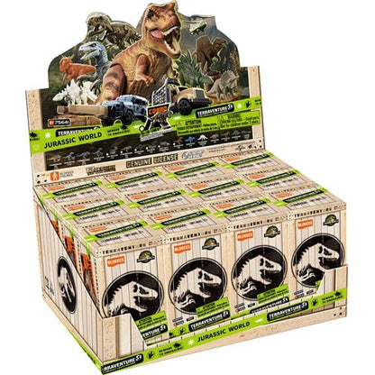 Jurassic World Terraventure Surprise Wave 1 Blind Box Model Kit Display of 12