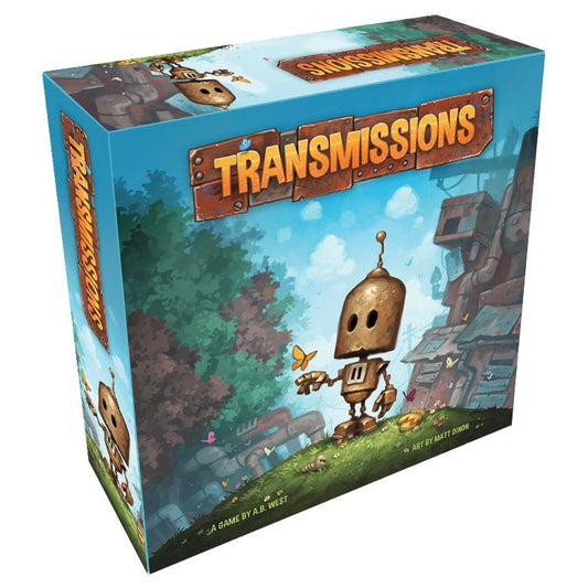 Transmissions Board Game Matt Dixon Art Robots Rondel Strategy