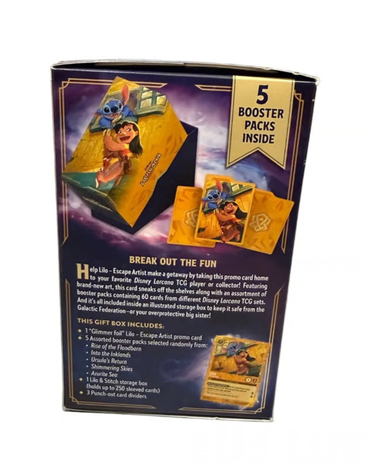 Disney Lorcana Set 7 Lilo Gift Set Box