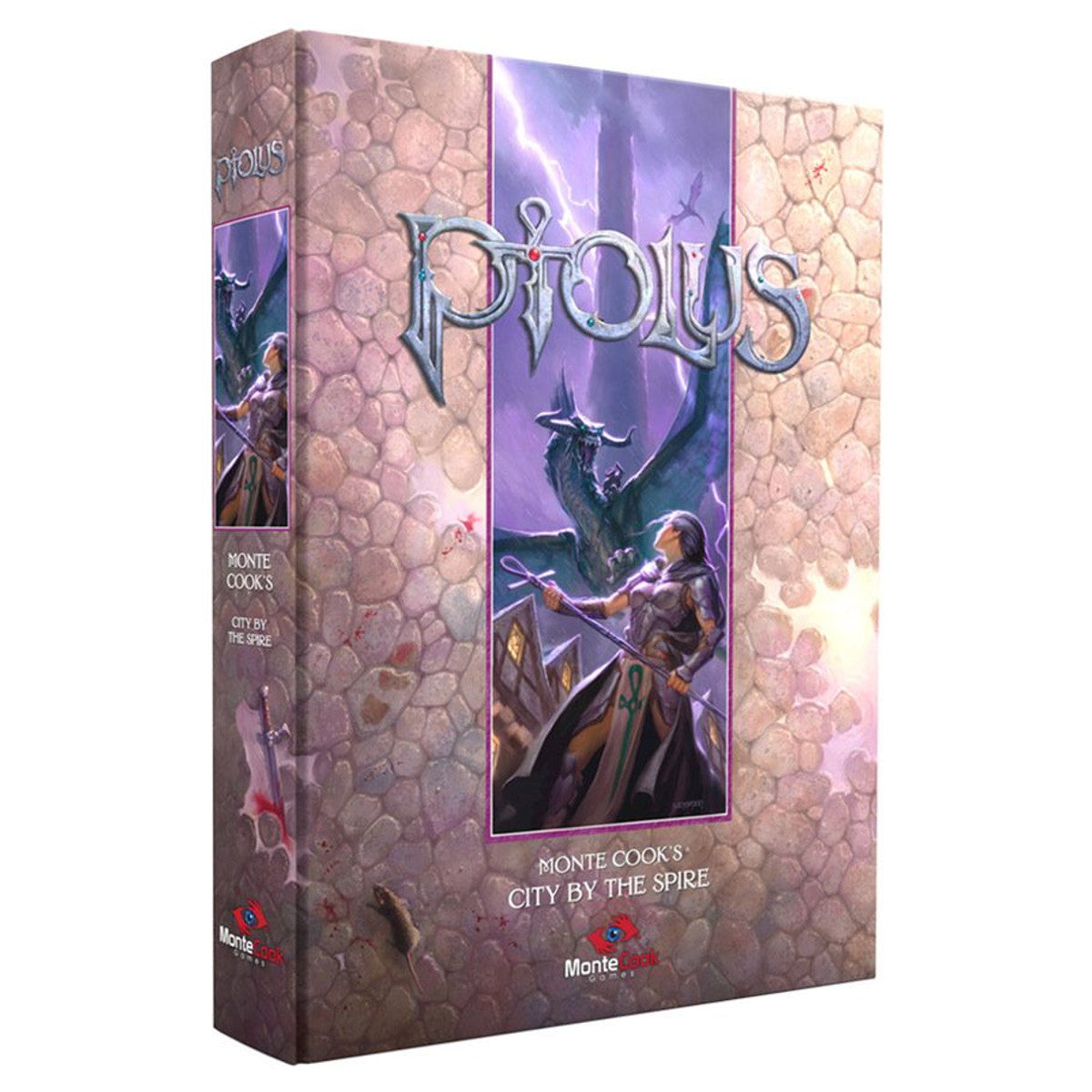 Ptolus Monte Cook’s City by the Spire Cypher System Hardcover RPG Book