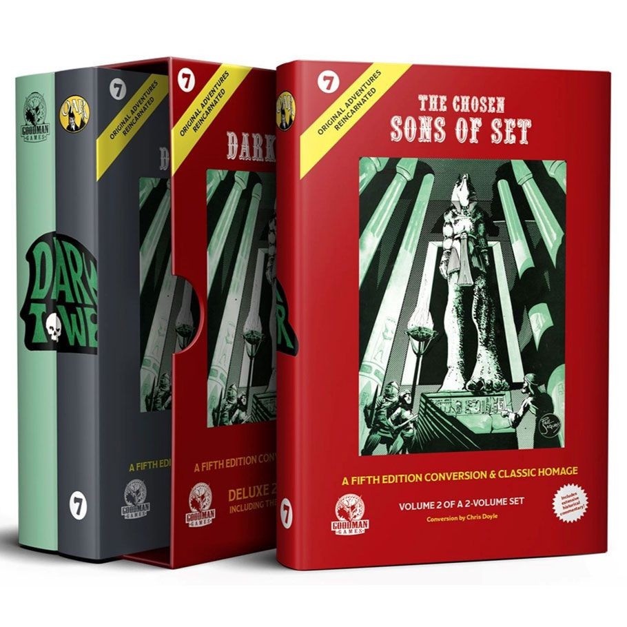 Goodman Games D&D 5E Original Adventures Reincarnated #7 Dark Tower Slipcase