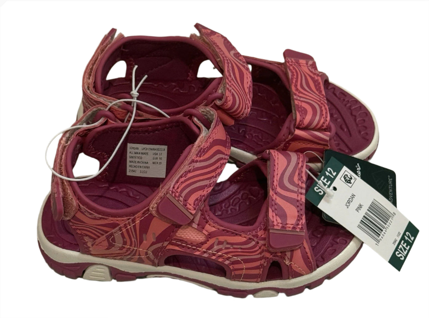 Eddie Bauer Adjustable Strap Sandals - Kids Size 12