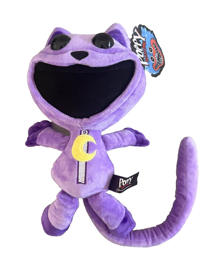 Poppy Playtime 12" Plush Toy Set of 4 - Huggy Wuggy, CatNap, DogDay, and Killy Willy